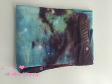 Women Green Galaxy Sky Star Space Print Costume Skinny Stretch Leggings Pants