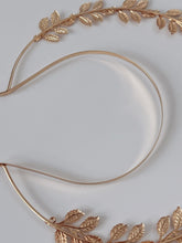 Women Gold Moon Celestial Gold Leaf Costume Party Hair Band headband Hoop Crown