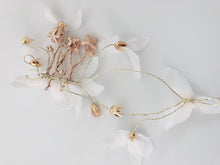 Women Pure White Flower Wedding Bride Party Side Hair Head Clip Race Fascinator