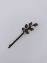 Women Girl Woodland Rustic Retro Copper Color leaf hair accessory Pin Clip