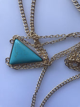 Women gold Boho beach thigh leg tassel body turquoise chain metallic jewellery