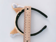 Women Children Fluffy Brown Point Fox Ear Party Hair head band Headband prop