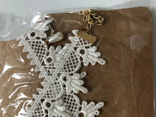 Women retro BOHO Mermaid Blue Sea Star White Crochet choker Short Necklace chain