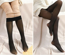 Women Autumn Fake Skin Nude Black Pantyhose Opaque Thick Stockings Tights 150g