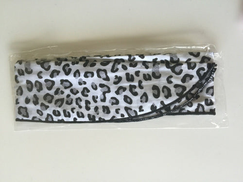 Girls Baby Kids Wire Ear Bow Adjustable Party fashion Headband Hair band Bandana Black White Leopard