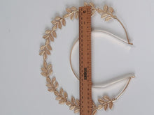 Women Gold Moon Celestial Gold Leaf Costume Party Hair Band headband Hoop Crown
