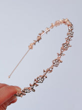 Women Girl Gold Crystal Rhinestone bling Hair Band Headband Hoop Tiara Crown