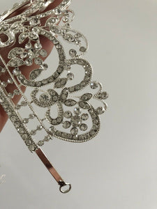 Women Rhinestone Crystal Wedding Bride Royal Party Hair Headband Crown Tiara