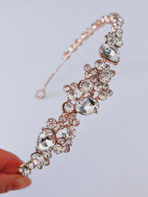 Women Gold Crystal Rhinestone Party Dress Hair Band Headband Hoop Tiara Crown