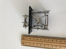 Miniature Mini Doll Metallic Sewing machine Decoration Furniture Collection