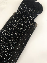 Women Crystal Rhinestone Net Fishnet Sexy Thigh High Stockings Tights Long Socks