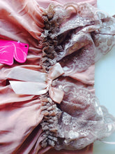 Women Babydoll Sexy Pink Lace Veil Sleepwear Lingerie Nighties Dress G-string