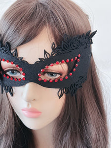 Women Teen Girl Venetian Flower Costume Party Fancy Dance Ball Eye Face Mask