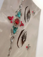 Crystal Shine Bling Gems Dance Performance Forehead Face Eye Sticker makeup art