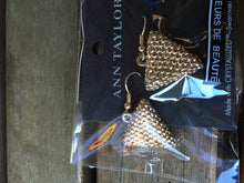 Women Vintage Retro Gold Color Triangle Fashion party Earrings Ear Hook Drop