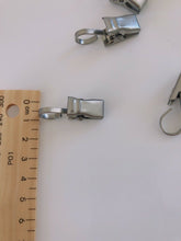 AU 10x Small Stainless Steel Metal Curtain Hanging Clips Claws with Hook Clamps
