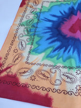Women Men Girl Cotton Rainbow colorful Paisley Bandana Hair Headband Wrap Scarf