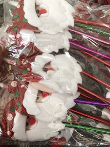 4x Xmas Christmas Santa Claus snowman Ball Pen Party Novelty Favor Favour Gift