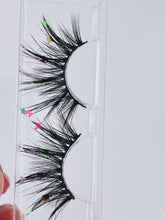 Women Party Long Black Colorful Butterfly False Fake Performance Eyelashes