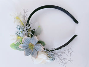 Women White Daisy Flower Girl Hair band head Tiara Crown Hoop garland Fascinator