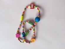 Kids Baby Toddlers Handmade Wooden necklace Pendants
