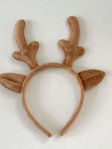 Women Girls Boys Kid Christmas Reindeer Deer Antler Costume Party Hair headband