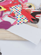 31PC Fun Novelty Happy Birthday Mustache wedding Party Photo booth PROP selfie