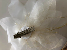 Women Beige Creamy Flower Wedding Bride Hair Headband Band garland Fascinator