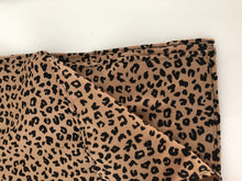 Women Lady Girl Brown Leopard Dots animal Party Bandana Hair Headband Wrap Scarf