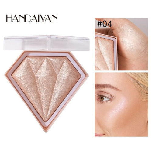 Cheek Face Eye Shine Shimmer Pearl Highlighter Contour Brightener Bronzer Powder