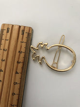 NEW Women Girl BOHO Bohemian Gold Pineapple hair head side Clip Brooch Cuff Pin