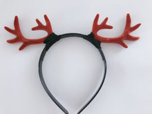 Women Girl Christmas Reindeer Deer Antler Costume Ear Party Hair Band headband