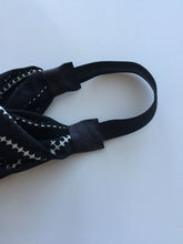 Women Lady Girl Boho Bohemian Black Cross Bandana Hair band Headband Wrap Scarf