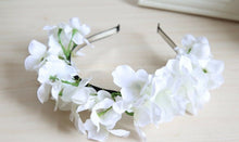 Women Girl Flower Wedding Bride Tiara Prom Crown hair headband Garland PROP hoop