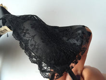 Women lady Girl Children Elegant School Black Lace Bow Pearl Hair Head band Hoop