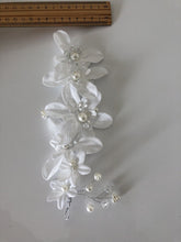 Women Pure White Flower Wedding Bride Party Hair Head Headband Fascinator PROP