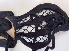 Women Foreplay Fish NET Sexy Open crotch Night Striped Bodysuit Body Stockings