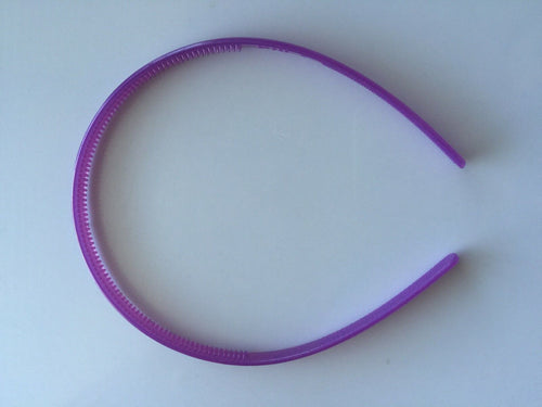 Women Lady Girls Strong Plastic Sports School Waterproof Hair band Headband hoop Purple