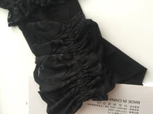 Women Sexy Black Lace Top High Thigh Over Knees Sheer Pantyhose Tights Stocking