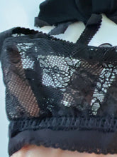 Women Sexy Mock Fake Suspender Black Garter with Lace Pantyhose Stockings Tights