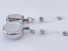 2X AU Retractable Badge Holder Reel Swipe Card Security ID Pull Key Tag Clip
