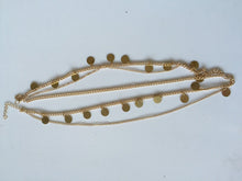 Women Gold color Metal Bohemian Belly Dance party Hair Head Cuff Headband Chain