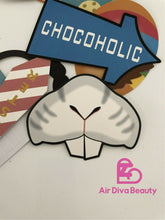 Novelty Happy Easter Bunny eyeglass egg Party Photo booth PROP selfie flag Sign
