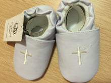 Baby Boy White Christening Cross Wedding Party PU Synthetic leather first Shoes