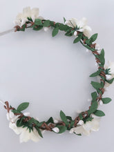 Wedding flower Girl Vine Women Hair band head piece Tiara Crown Hoop garland