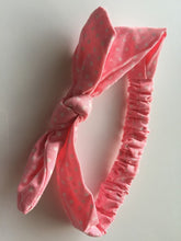 Girls Kids Baby Elastic Pink Polka dots Bow Bunny ears Hair Headband Band PROP