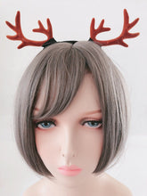 Women Girl Christmas Reindeer Deer Antler Costume Ear Party Hair Band headband