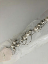 Women Lady Girls Pearl Slim Party Metallic Silver Chain Beads Dress Tassel Belt