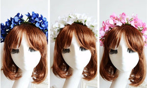 Women Girl Flower Wedding Bride Tiara Prom Crown hair headband Garland PROP hoop