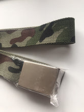 Men Lady Adult Camo Army Military green camouflage Casual Canvas Pants Belt